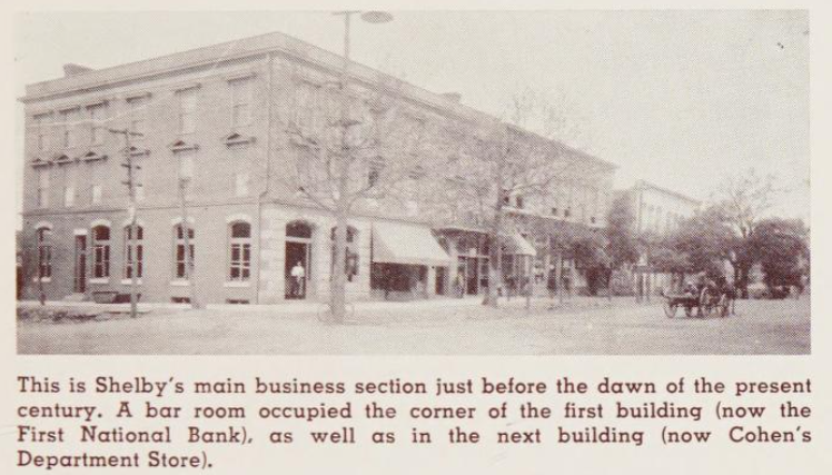 1890's Shelby Business Section